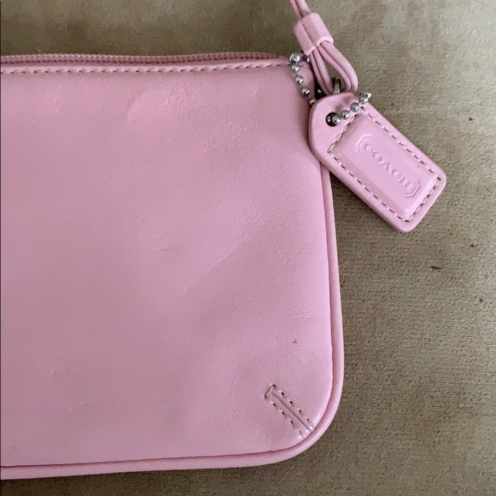 Coach Leather Wristlet - Picture 4 of 8
